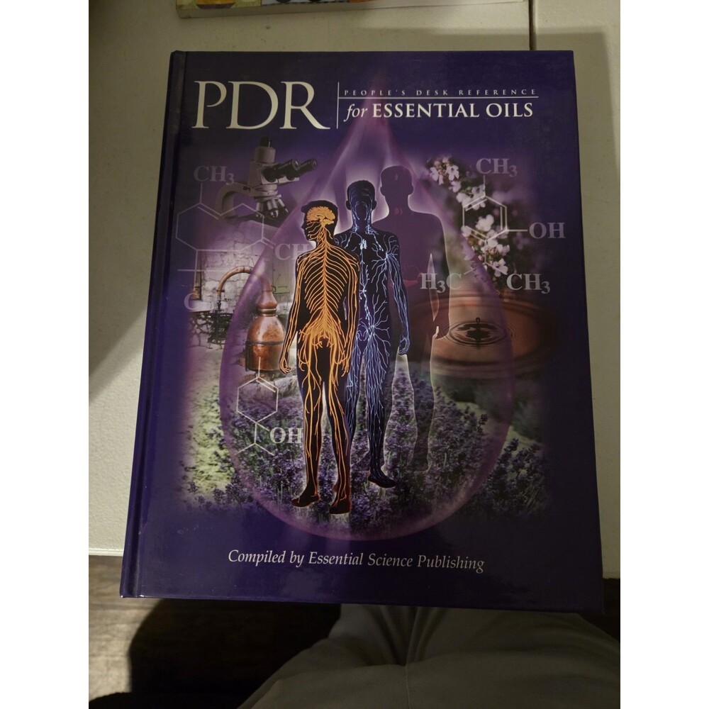 People's Desk Reference PDR for Essential Oils Hardcover First Printing 1999